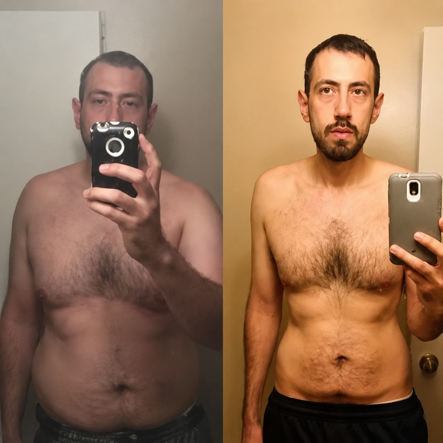 Antes y después de un cliente