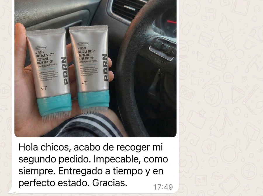 El cuero cabelludo se siente distinto